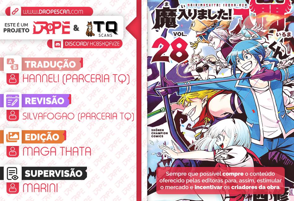 Welcome to Demon School! Iruma-kun Capítulo 245 Página 1