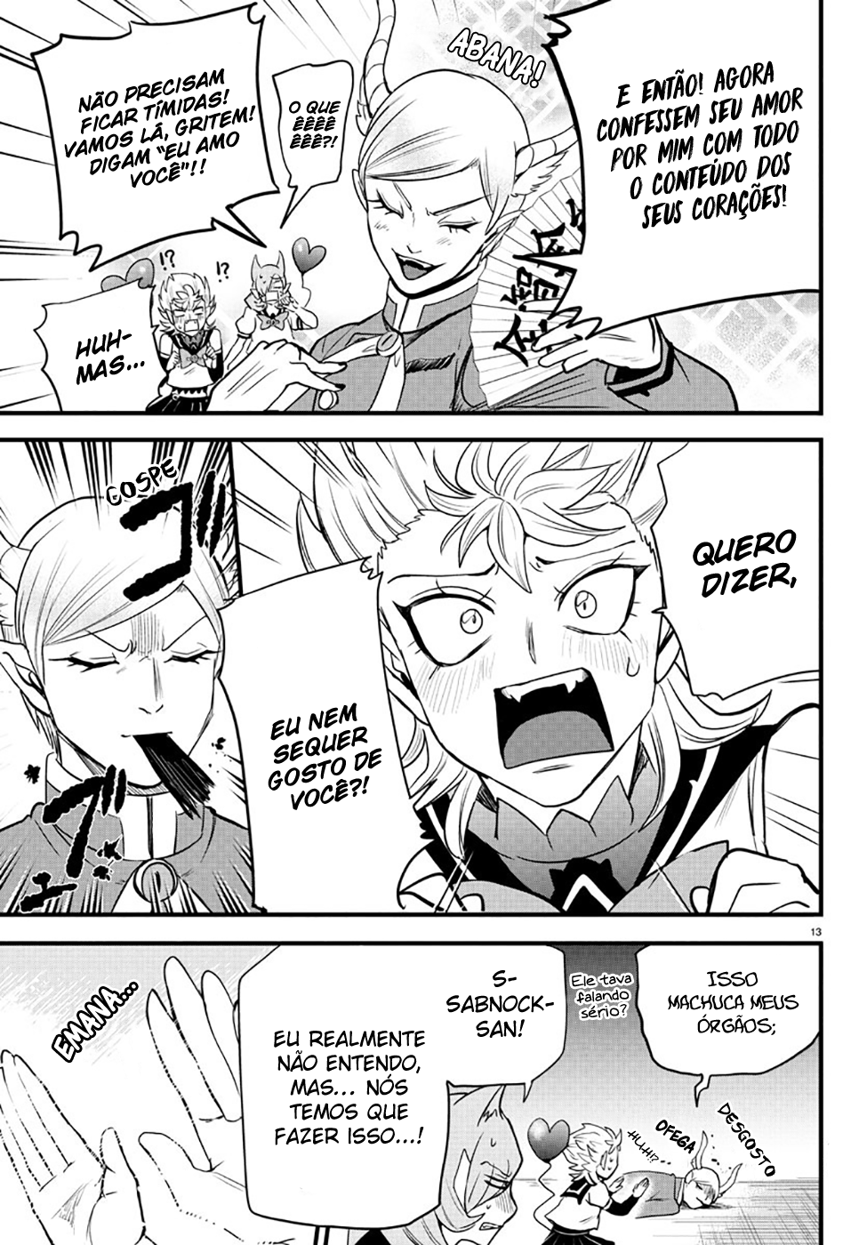 Welcome to Demon School! Iruma-kun Capítulo 245 Página 13