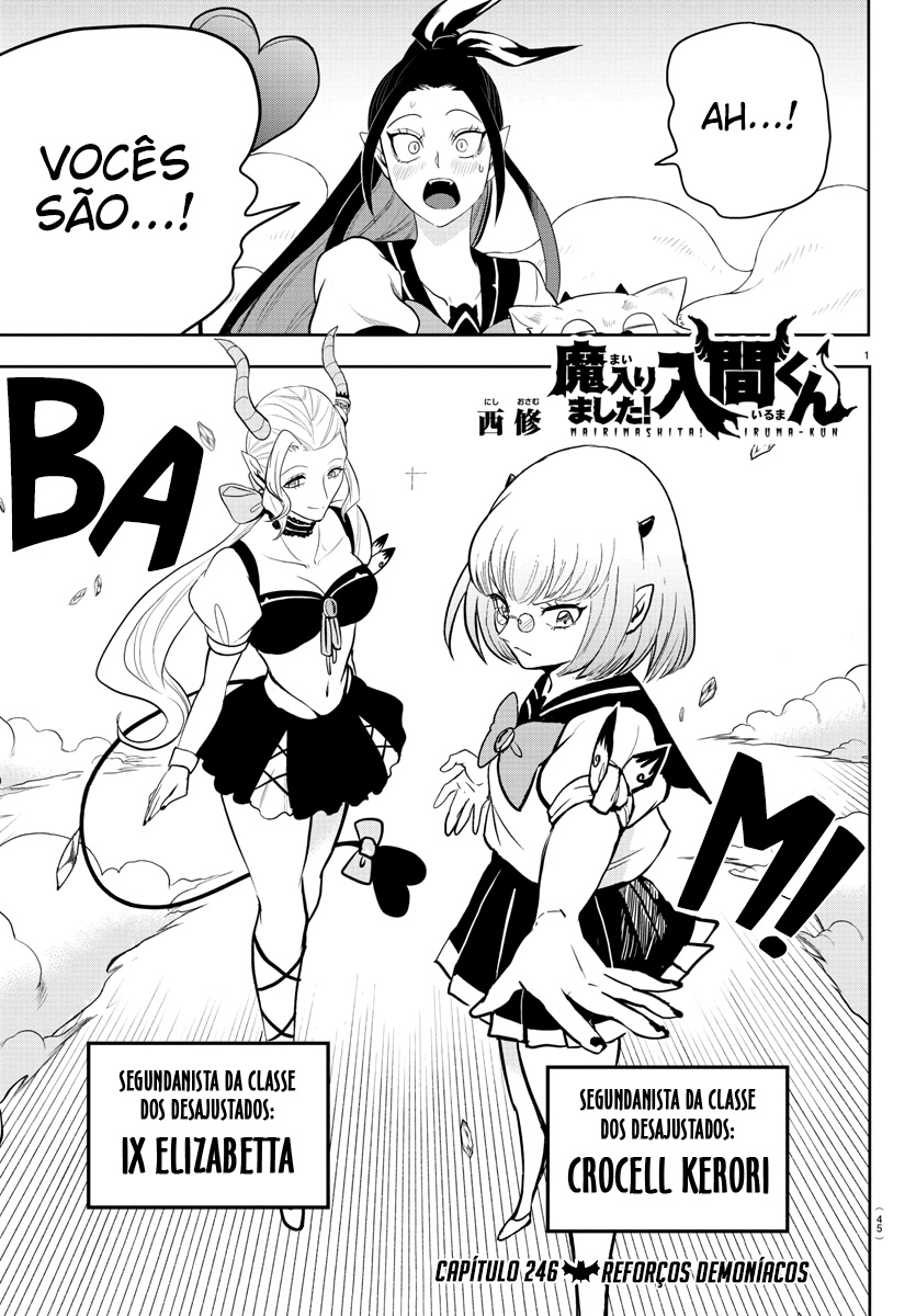 Welcome to Demon School! Iruma-kun Capítulo 246 Página 3