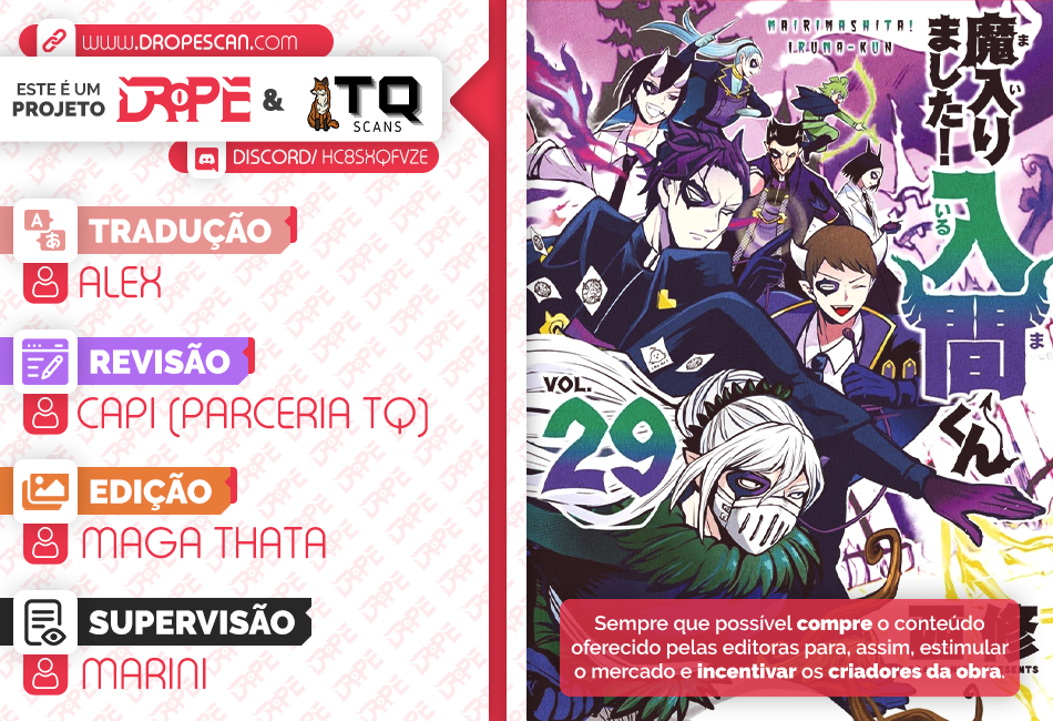 Welcome to Demon School! Iruma-kun Capítulo 250 Página 1