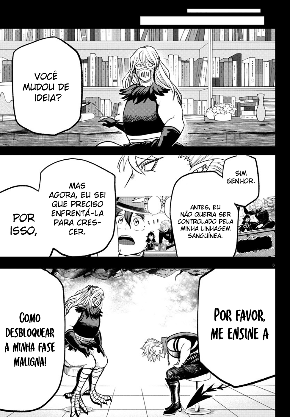 Welcome to Demon School! Iruma-kun Capítulo 257 Página 4