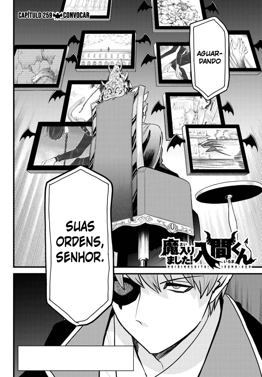 Welcome to Demon School! Iruma-kun Capítulo 259 Página 3