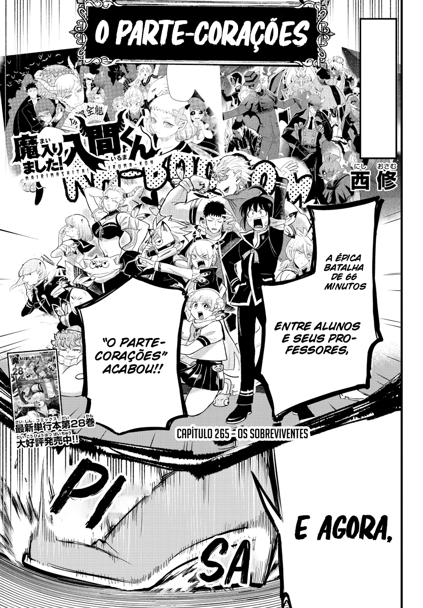 Welcome to Demon School! Iruma-kun Capítulo 265 Página 4
