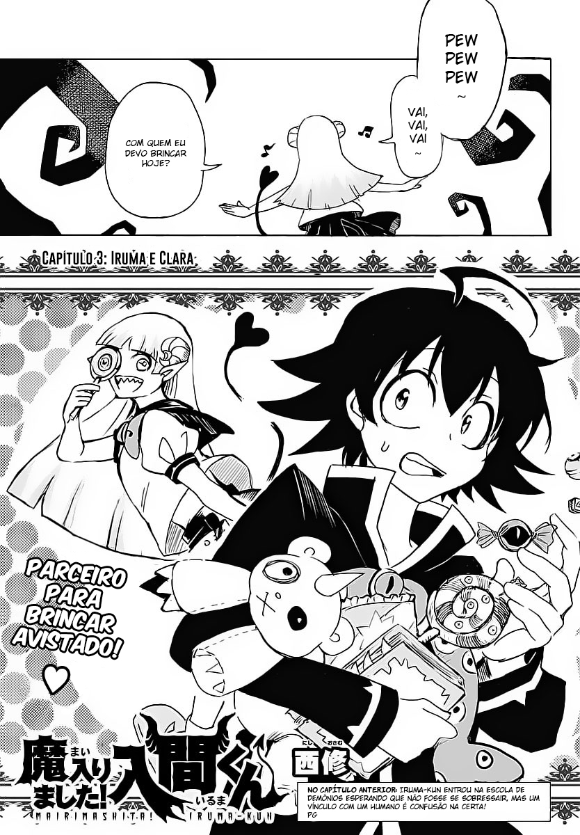 Welcome to Demon School! Iruma-kun Capítulo 3 Página 2