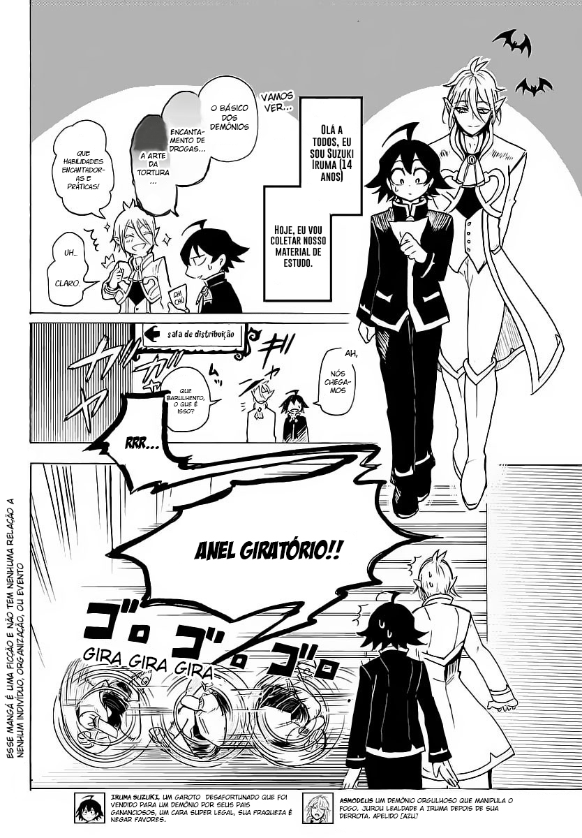 Welcome to Demon School! Iruma-kun Capítulo 3 Página 3