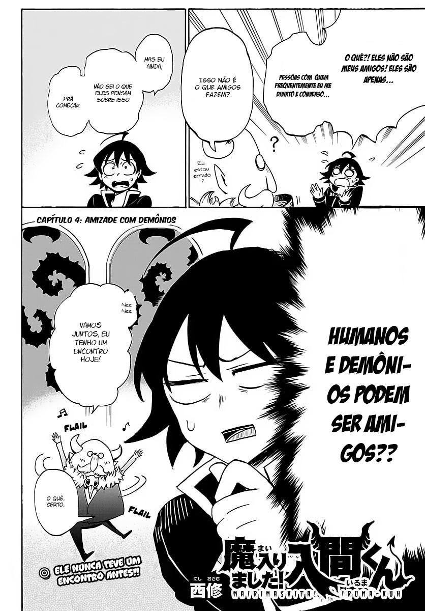 Welcome to Demon School! Iruma-kun Capítulo 4 Página 3