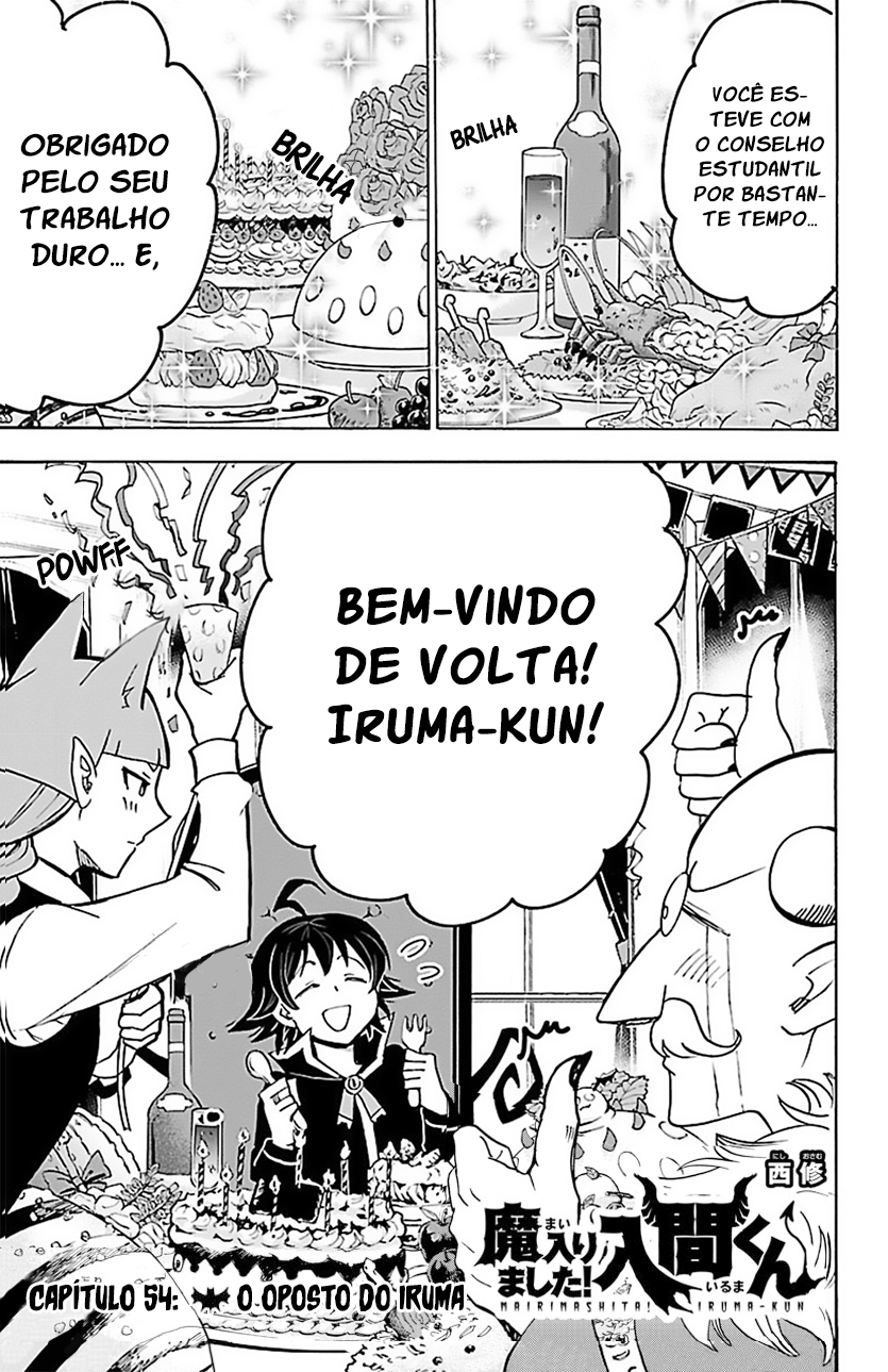 Welcome to Demon School! Iruma-kun Capítulo 54 Página 2