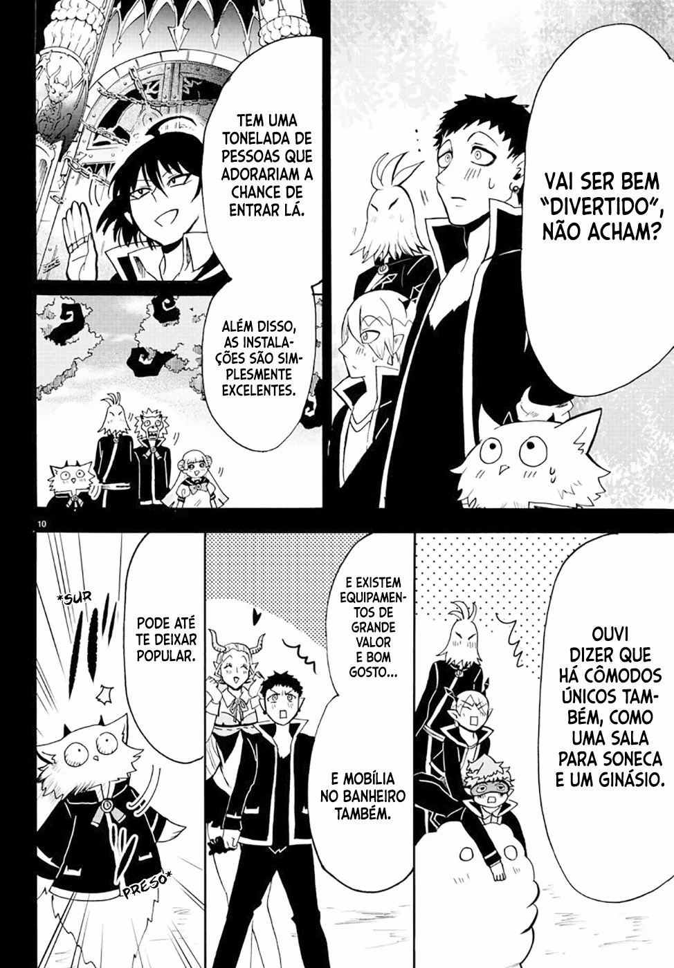 Welcome to Demon School! Iruma-kun Capítulo 56 Página 10