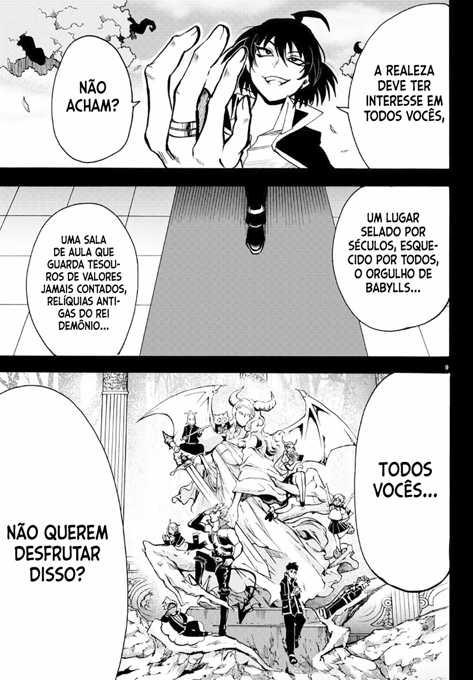 Welcome to Demon School! Iruma-kun Capítulo 56 Página 9