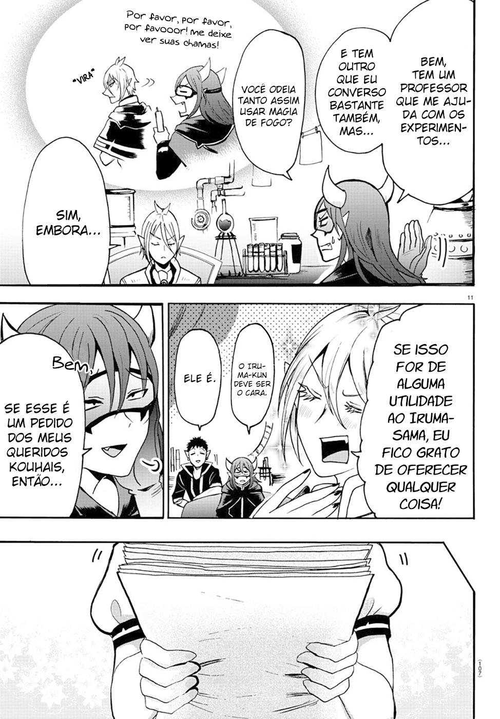 Welcome to Demon School! Iruma-kun Capítulo 57 Página 12