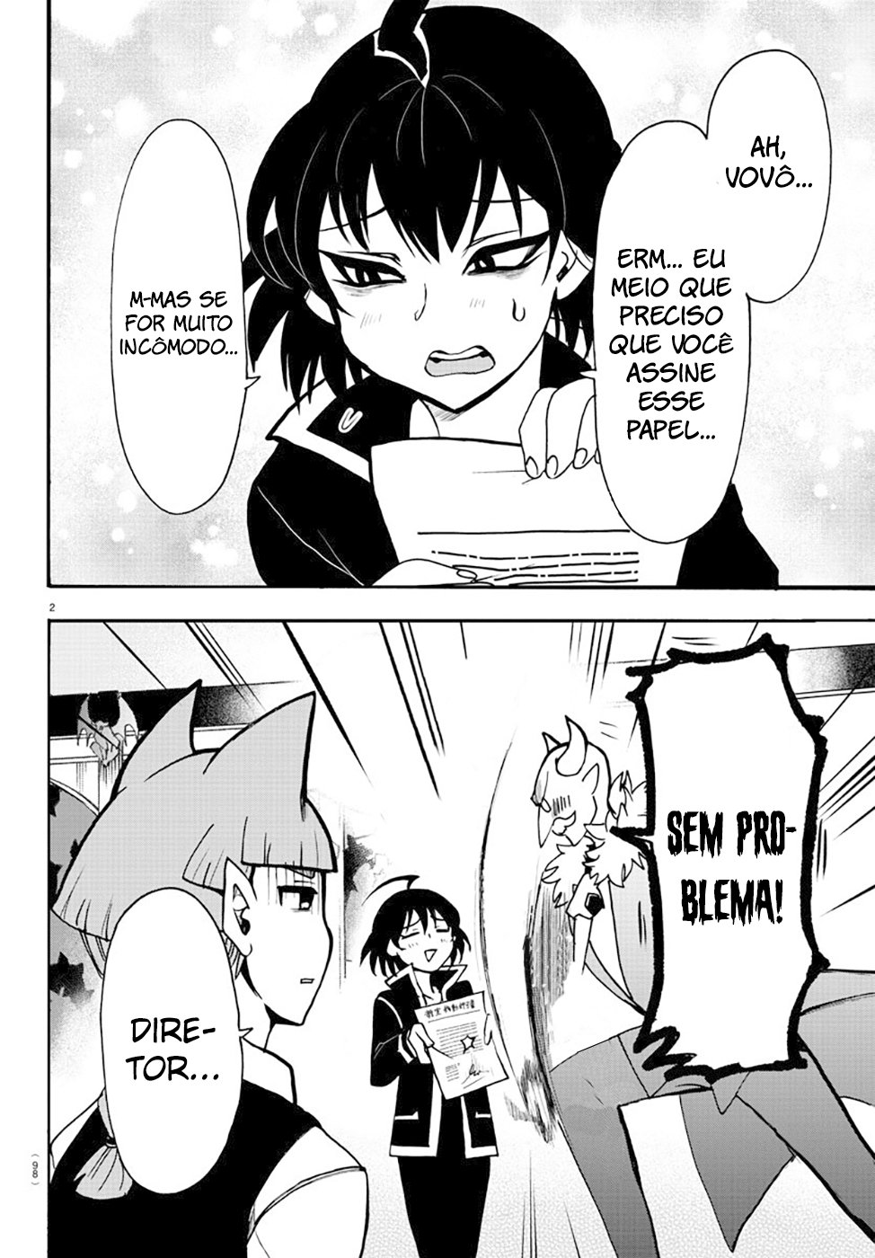 Welcome to Demon School! Iruma-kun Capítulo 57 Página 3