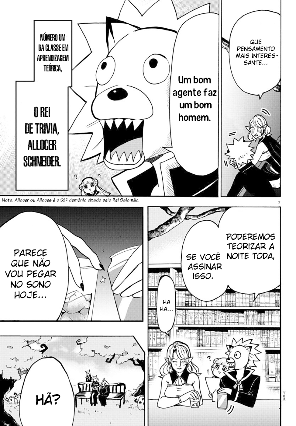 Welcome to Demon School! Iruma-kun Capítulo 57 Página 8
