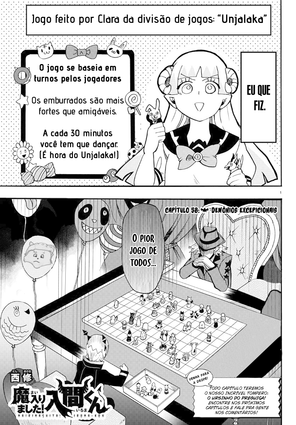 Welcome to Demon School! Iruma-kun Capítulo 58 Página 2