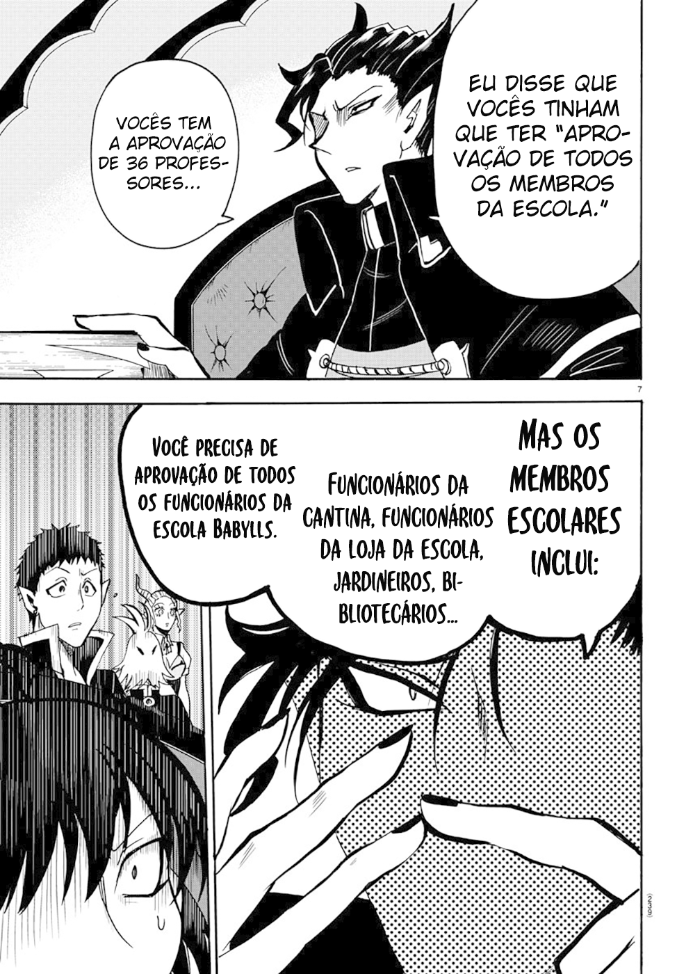 Welcome to Demon School! Iruma-kun Capítulo 59 Página 7