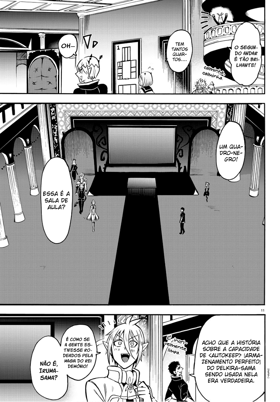 Welcome to Demon School! Iruma-kun Capítulo 60 Página 10
