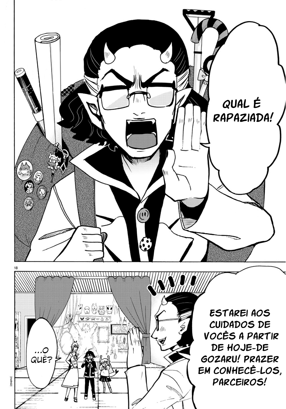 Welcome to Demon School! Iruma-kun Capítulo 61 Página 18