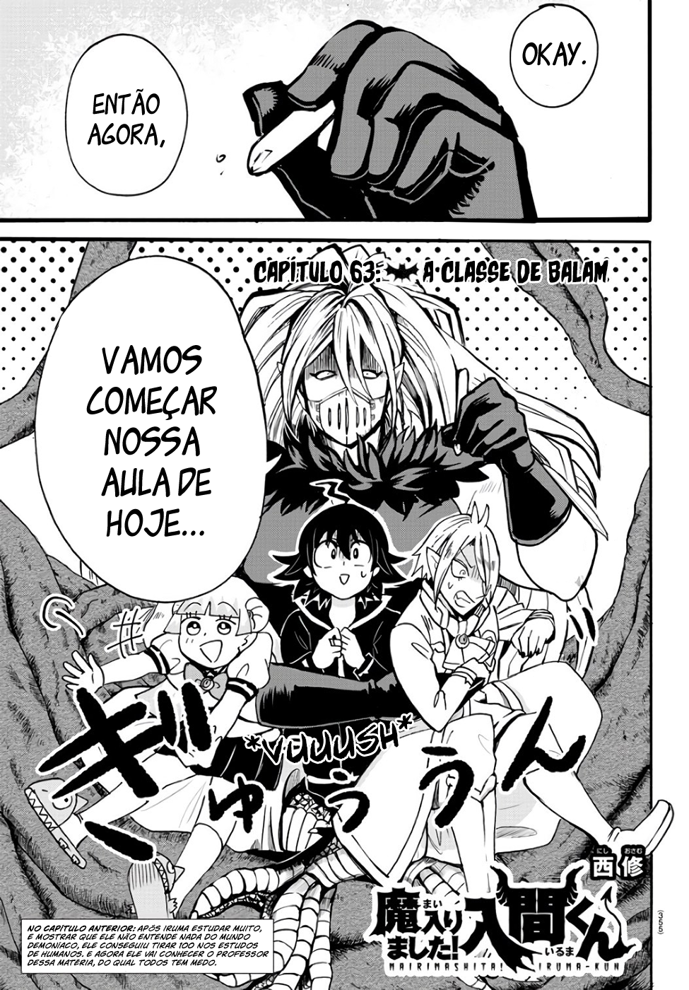 Welcome to Demon School! Iruma-kun Capítulo 63 Página 2