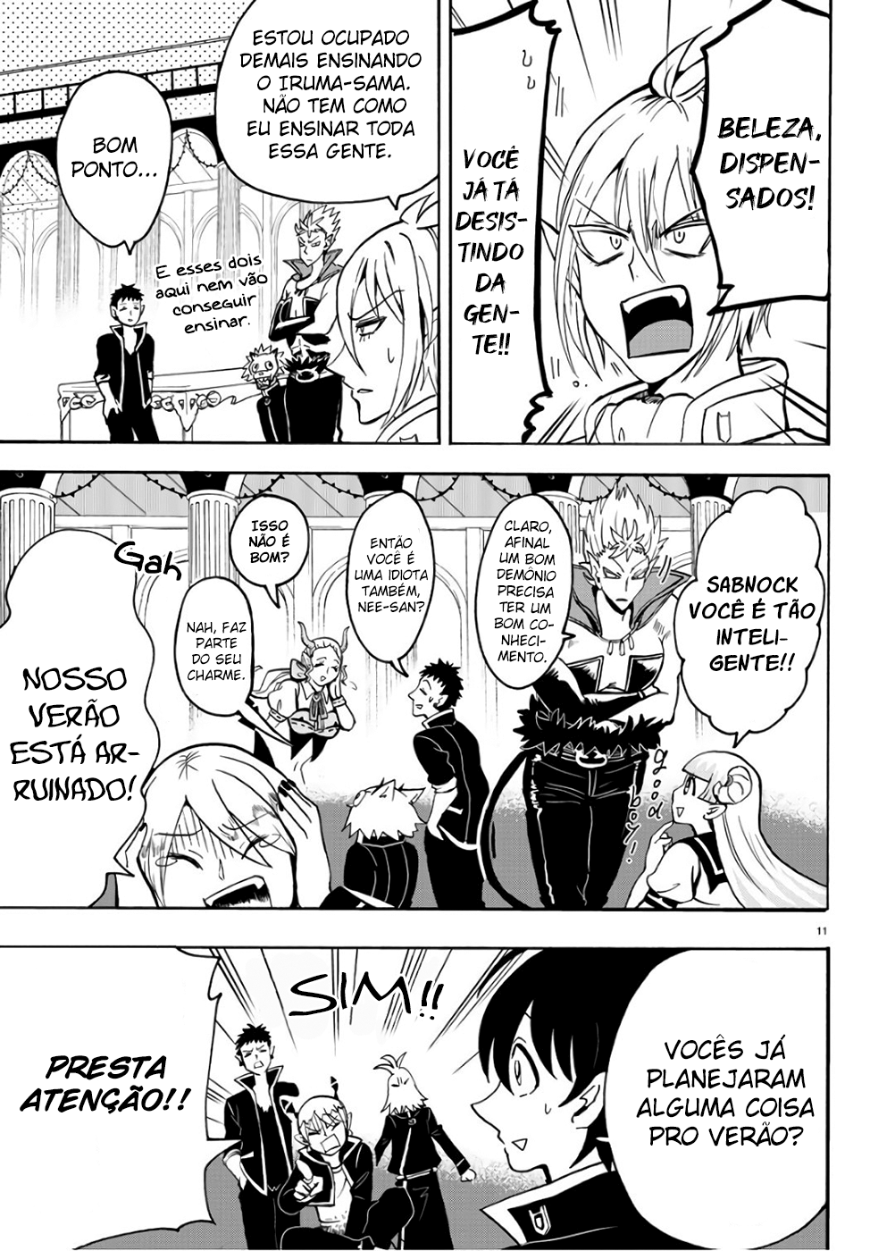 Welcome to Demon School! Iruma-kun Capítulo 64 Página 12
