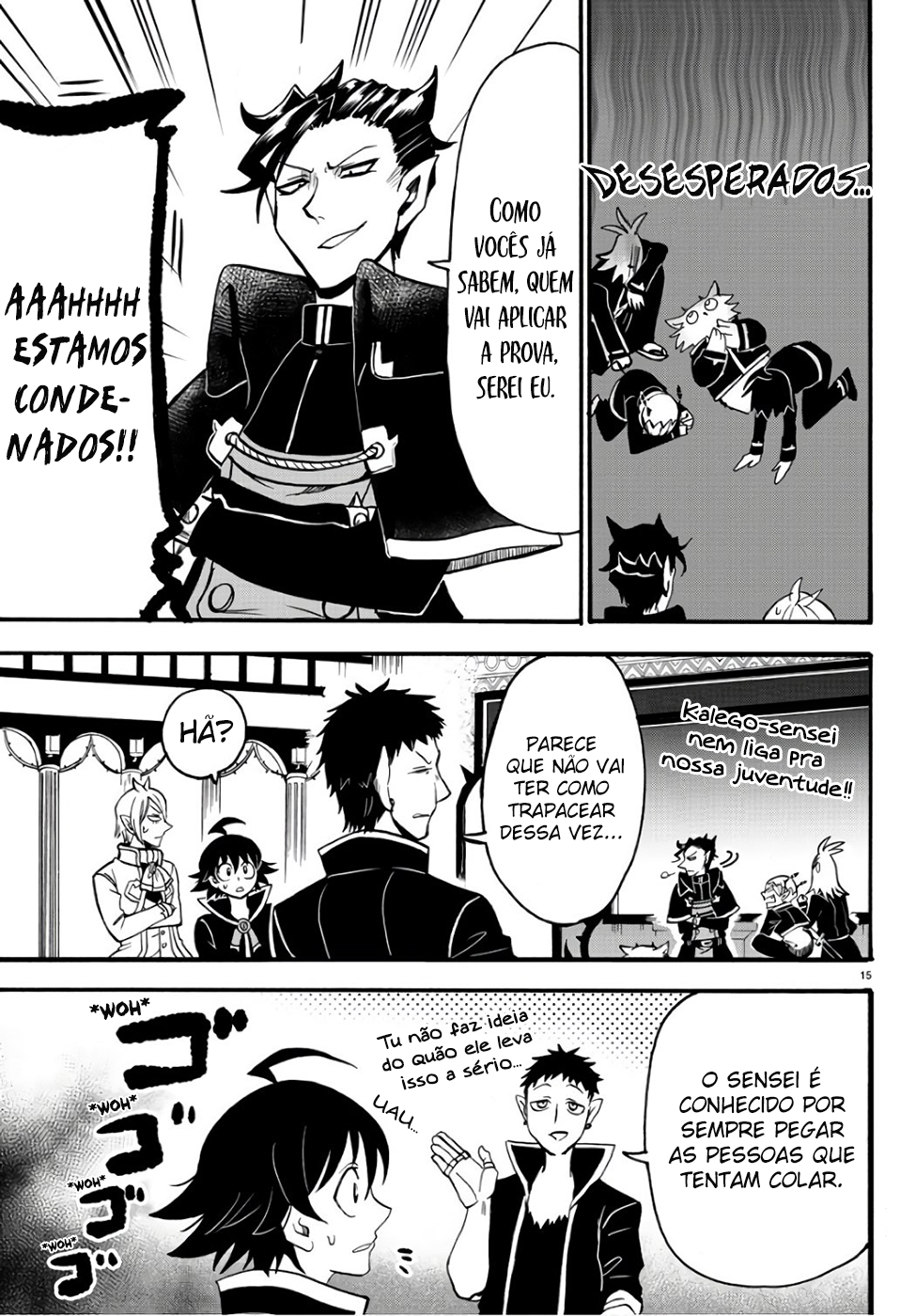 Welcome to Demon School! Iruma-kun Capítulo 64 Página 15