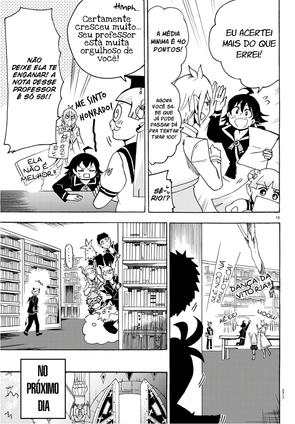 Welcome to Demon School! Iruma-kun Capítulo 65 Página 14