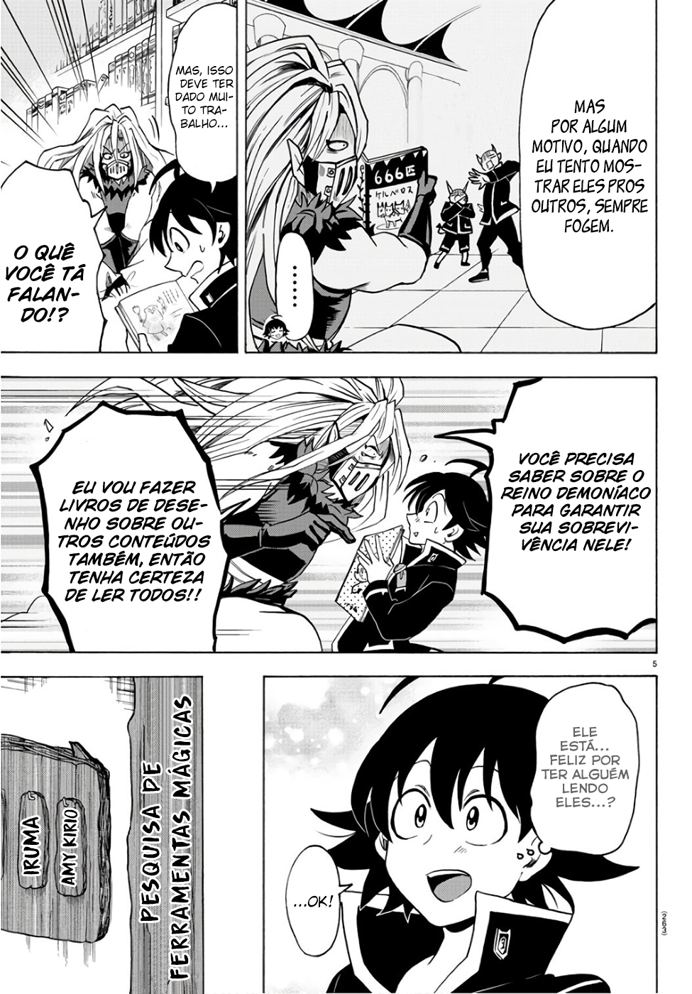 Welcome to Demon School! Iruma-kun Capítulo 65 Página 6
