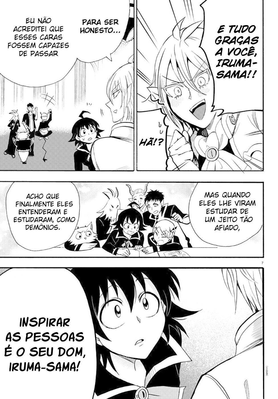 Welcome to Demon School! Iruma-kun Capítulo 66 Página 7