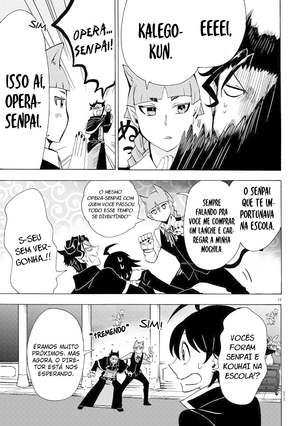 Welcome to Demon School! Iruma-kun Capítulo 68 Página 14