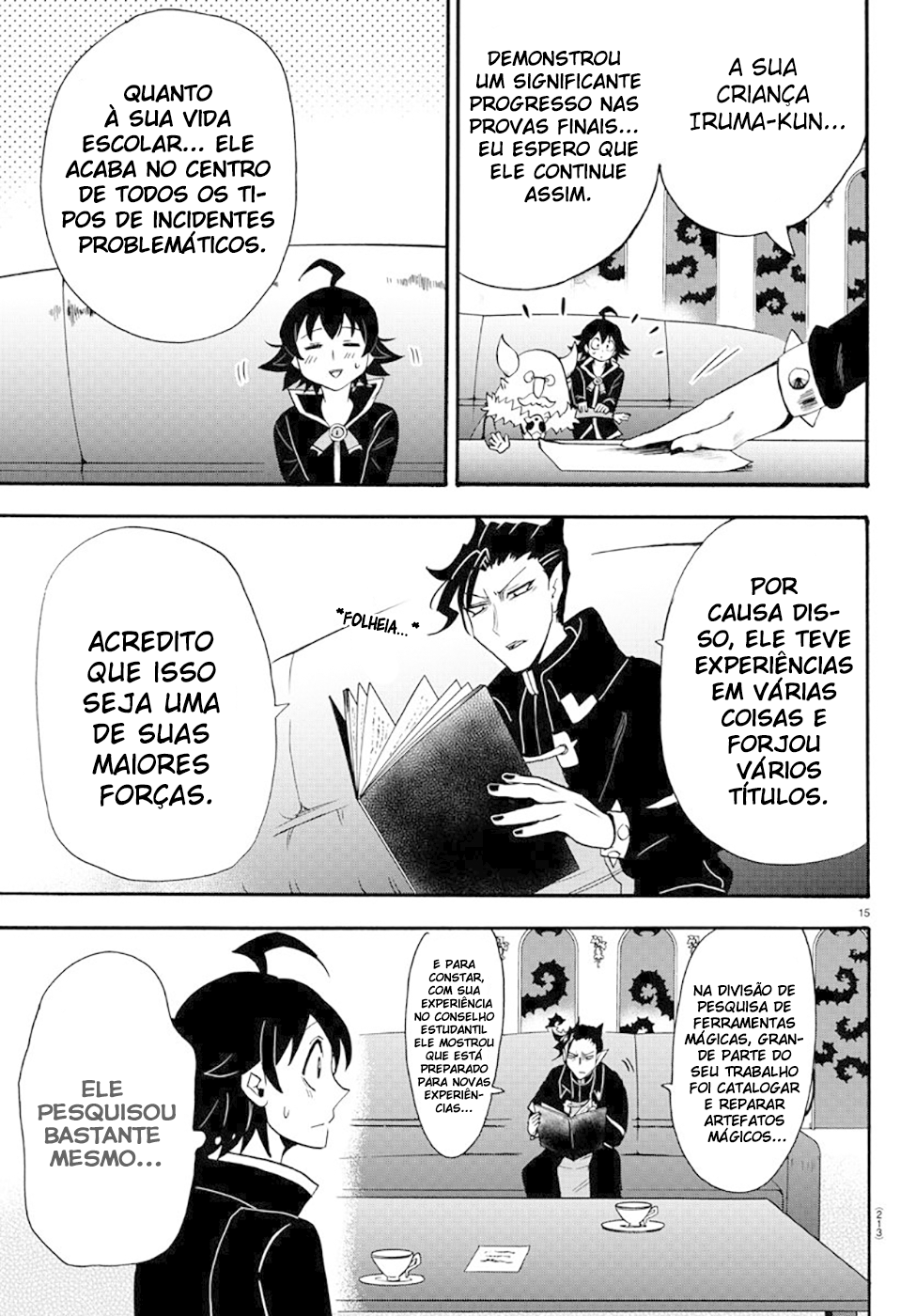Welcome to Demon School! Iruma-kun Capítulo 68 Página 16
