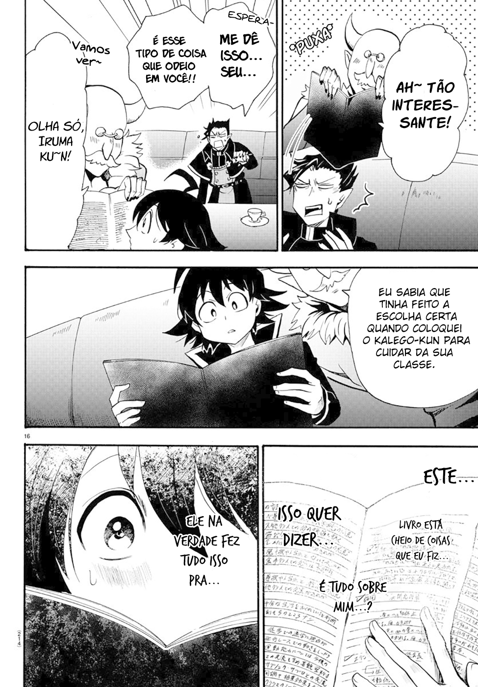 Welcome to Demon School! Iruma-kun Capítulo 68 Página 17