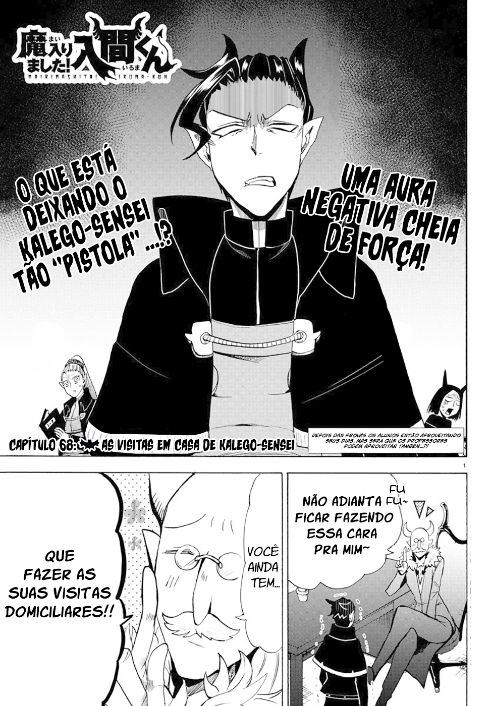 Welcome to Demon School! Iruma-kun Capítulo 68 Página 2