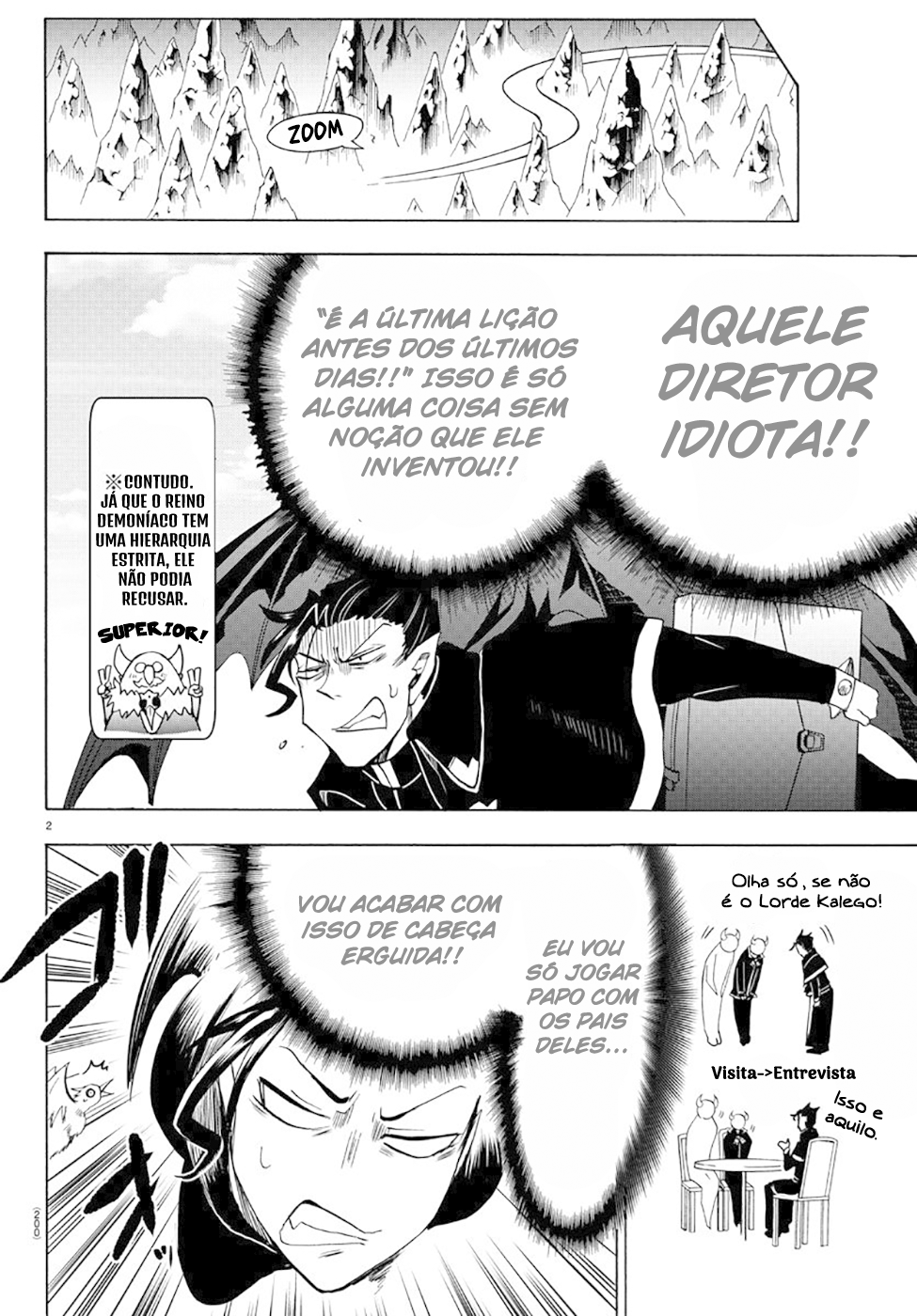Welcome to Demon School! Iruma-kun Capítulo 68 Página 3