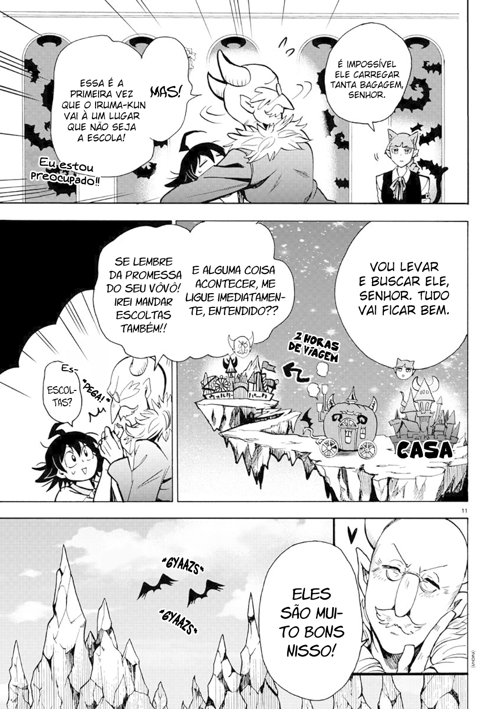 Welcome to Demon School! Iruma-kun Capítulo 69 Página 12
