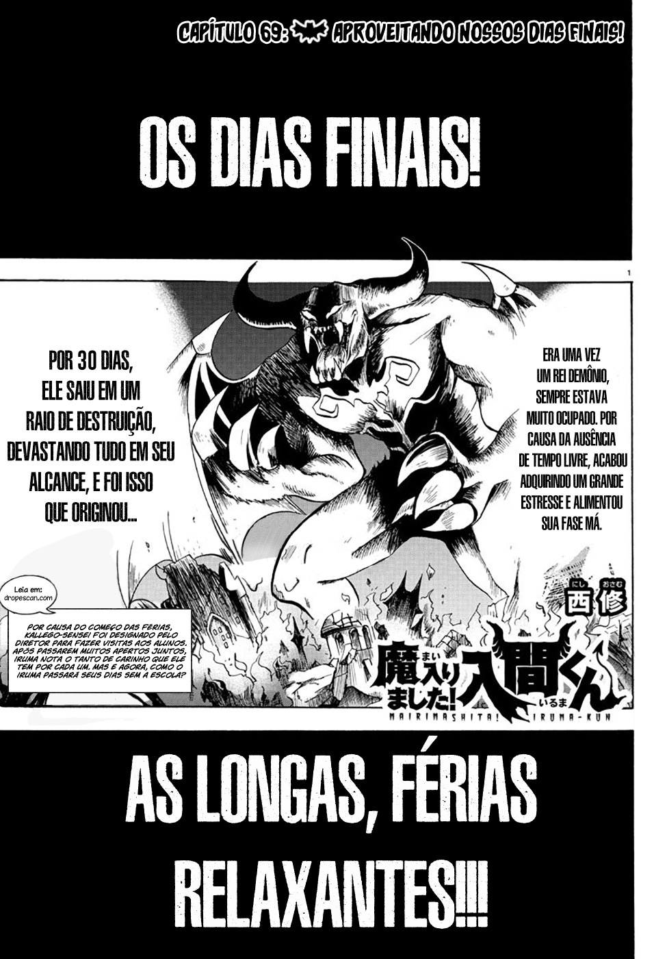 Welcome to Demon School! Iruma-kun Capítulo 69 Página 2