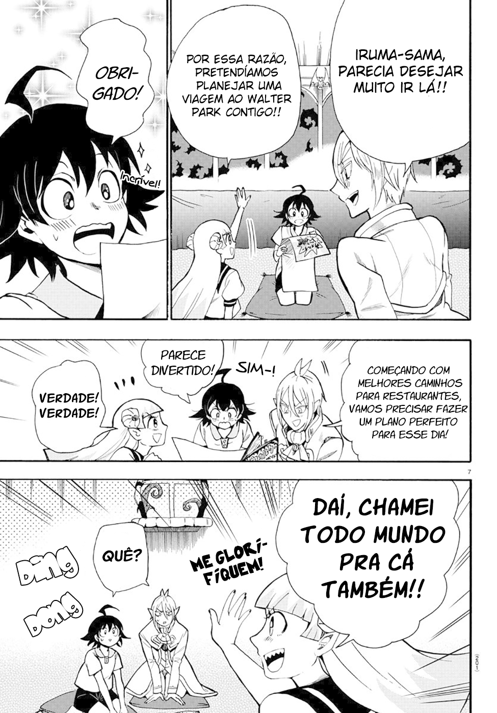 Welcome to Demon School! Iruma-kun Capítulo 69 Página 8
