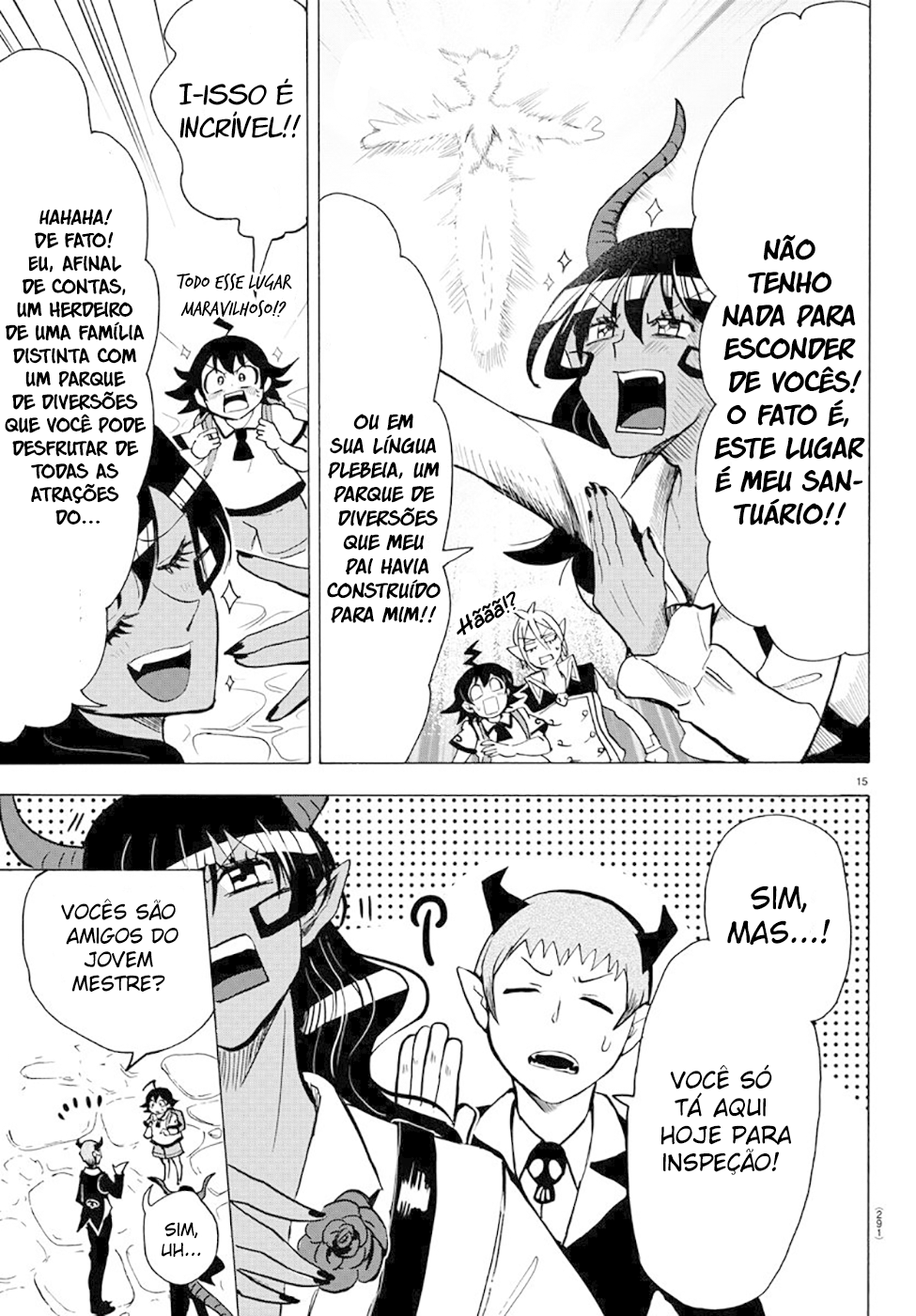 Welcome to Demon School! Iruma-kun Capítulo 70 Página 15