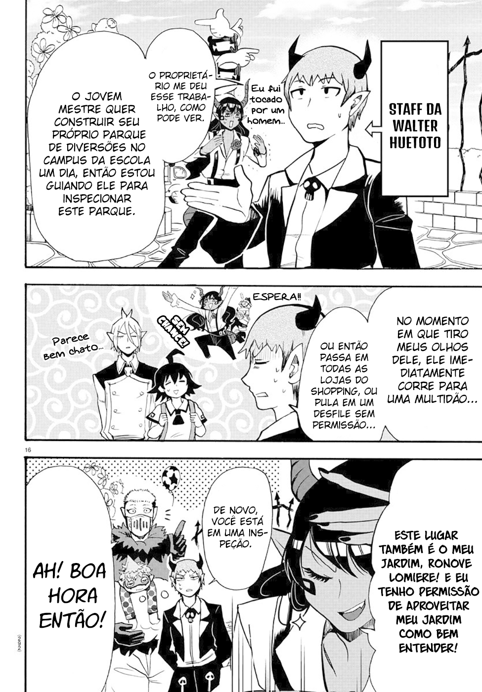 Welcome to Demon School! Iruma-kun Capítulo 70 Página 16