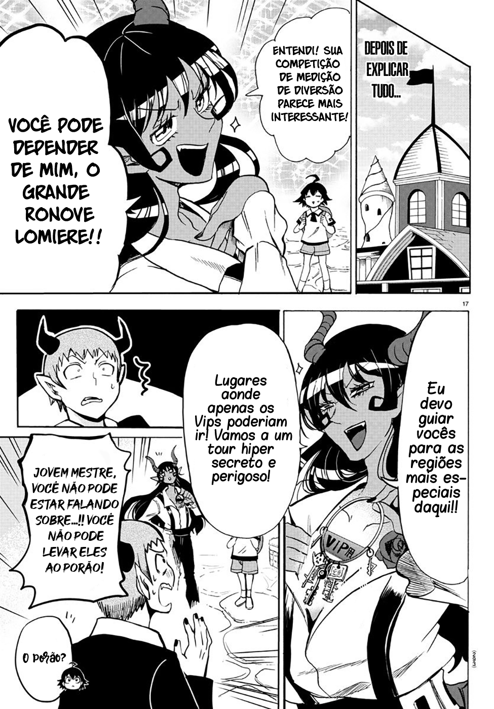 Welcome to Demon School! Iruma-kun Capítulo 70 Página 17
