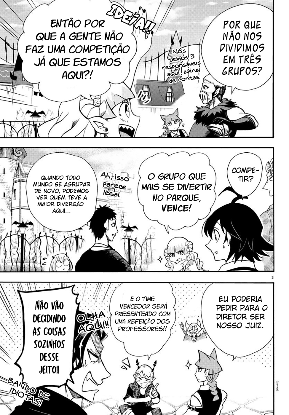 Welcome to Demon School! Iruma-kun Capítulo 70 Página 4