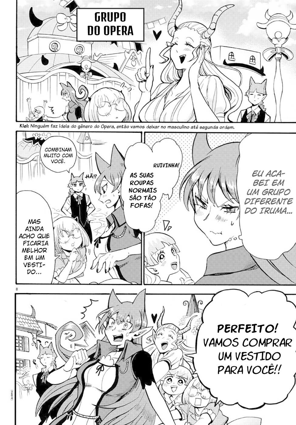 Welcome to Demon School! Iruma-kun Capítulo 70 Página 9