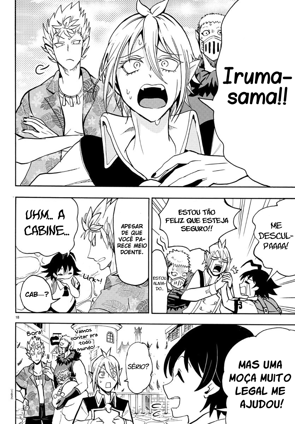 Welcome to Demon School! Iruma-kun Capítulo 72 Página 18