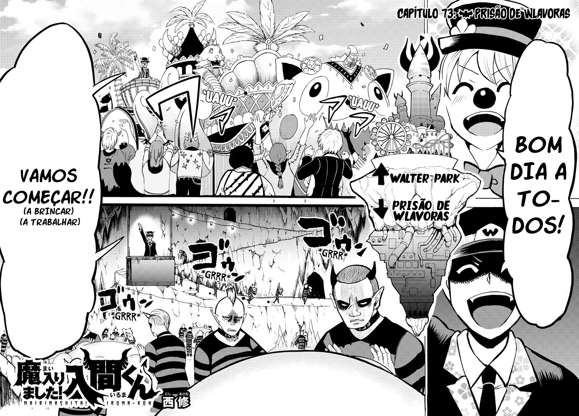 Welcome to Demon School! Iruma-kun Capítulo 73 Página 13