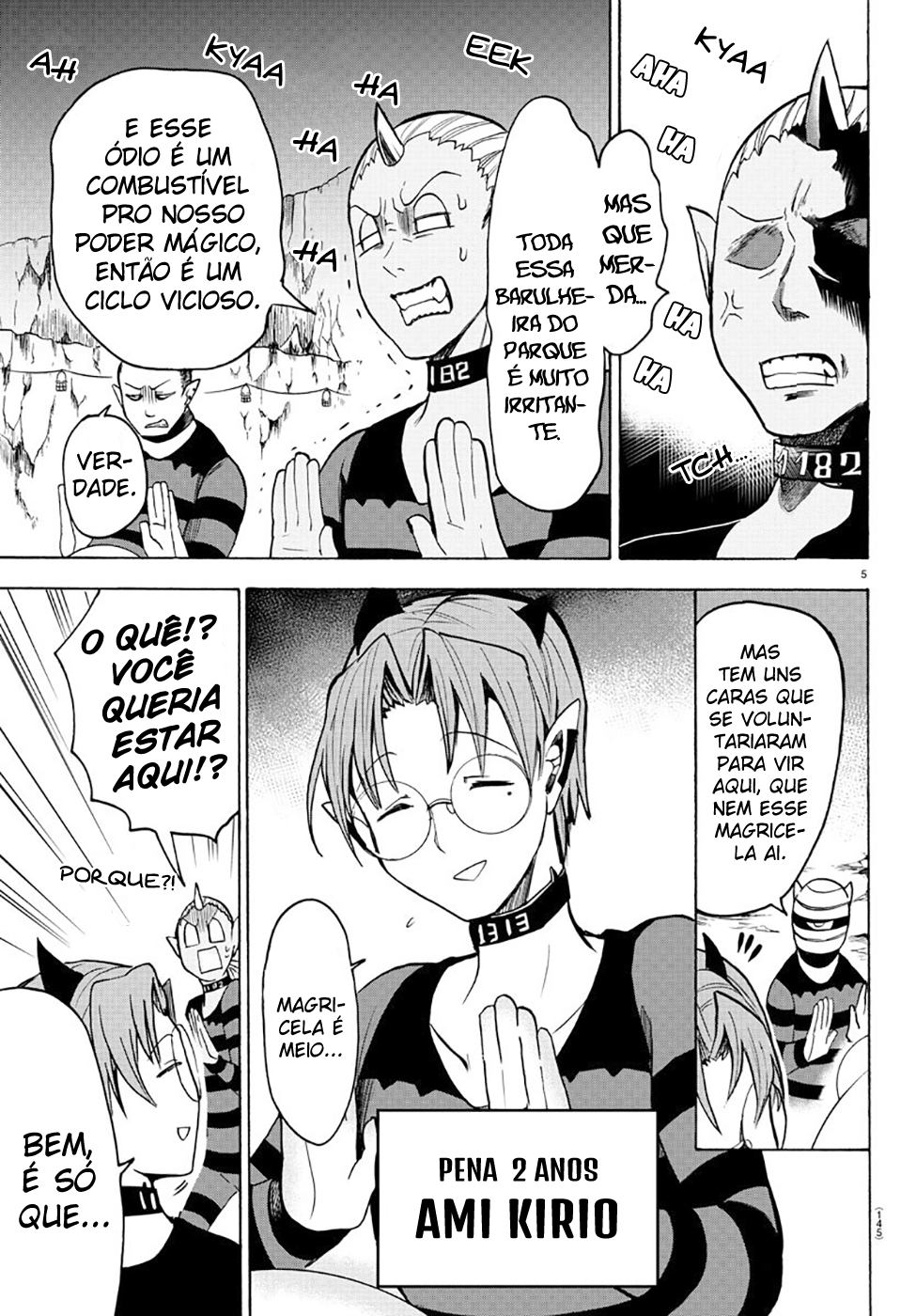 Welcome to Demon School! Iruma-kun Capítulo 73 Página 7