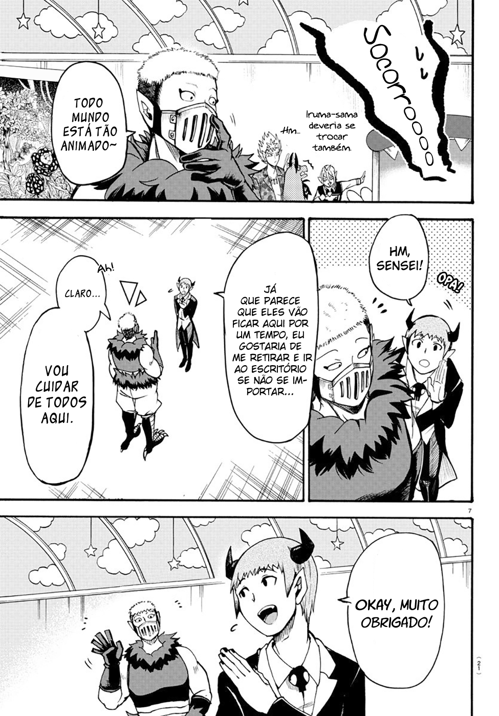Welcome to Demon School! Iruma-kun Capítulo 74 Página 6