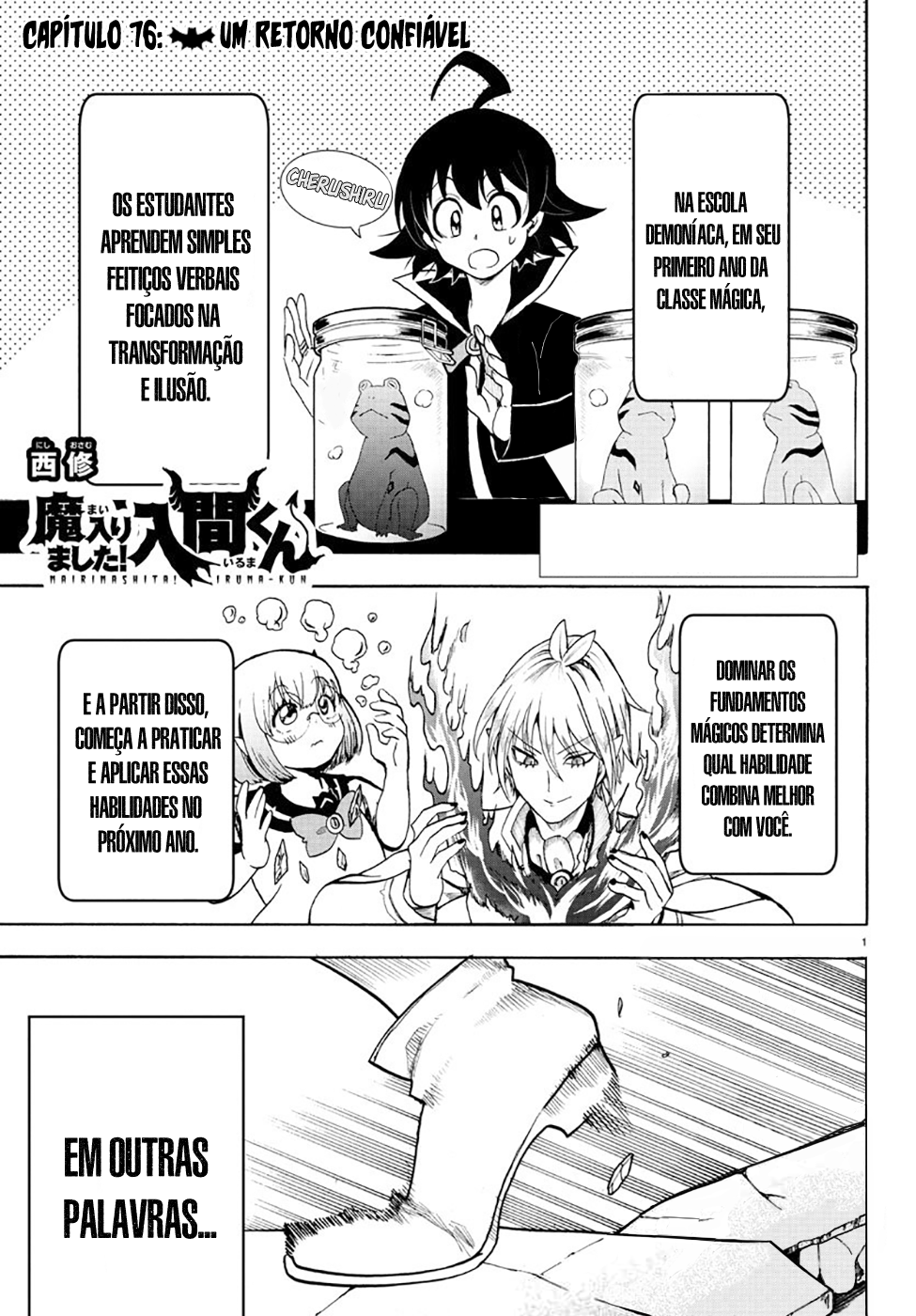 Welcome to Demon School! Iruma-kun Capítulo 76 Página 2