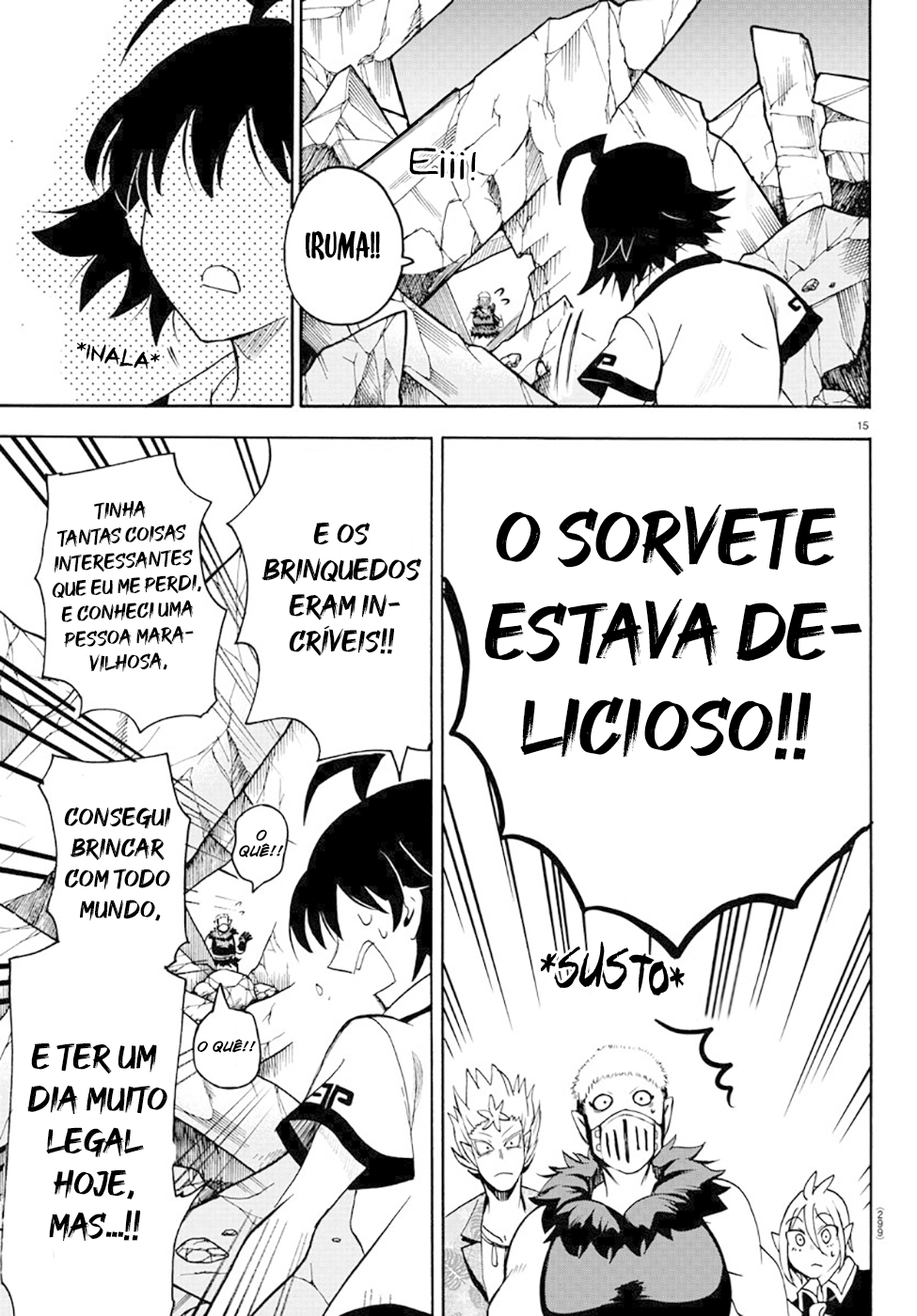 Welcome to Demon School! Iruma-kun Capítulo 77 Página 15