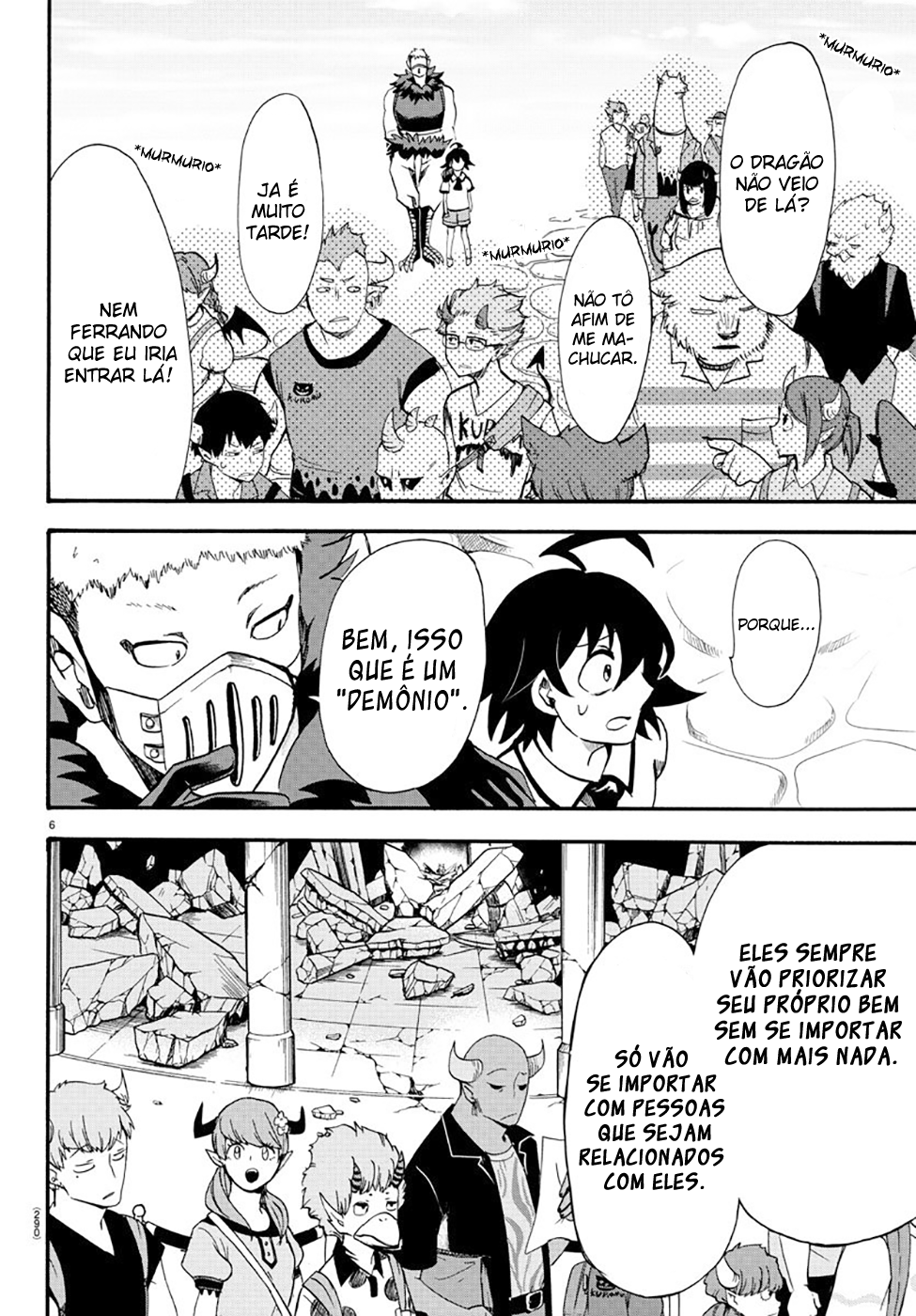 Welcome to Demon School! Iruma-kun Capítulo 77 Página 7