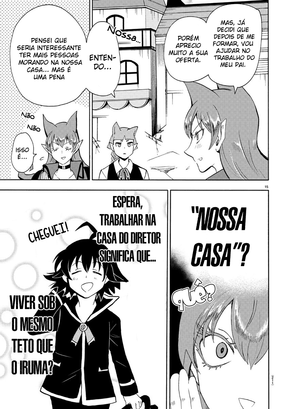 Welcome to Demon School! Iruma-kun Capítulo 81 Página 15