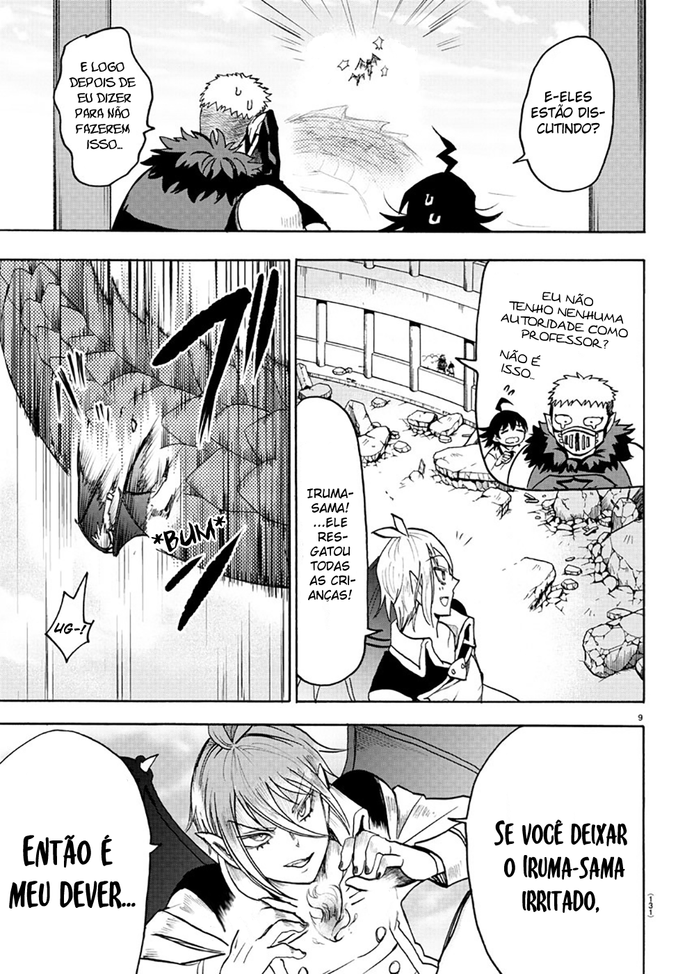 Welcome to Demon School! Iruma-kun Capítulo 82 Página 9
