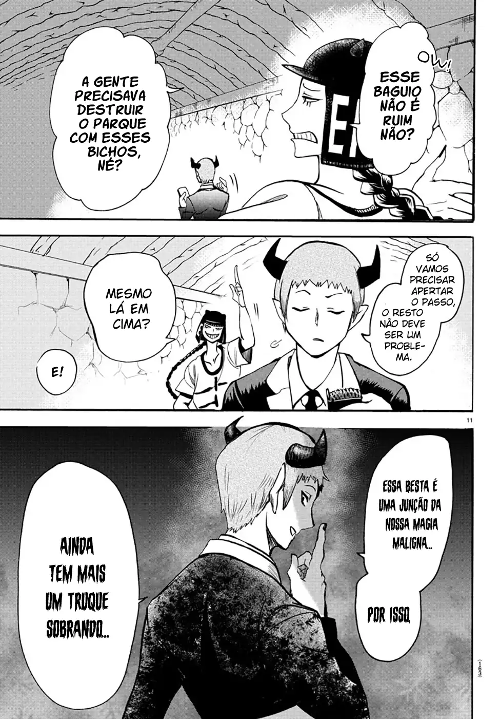Welcome to Demon School! Iruma-kun Capítulo 85 Página 10