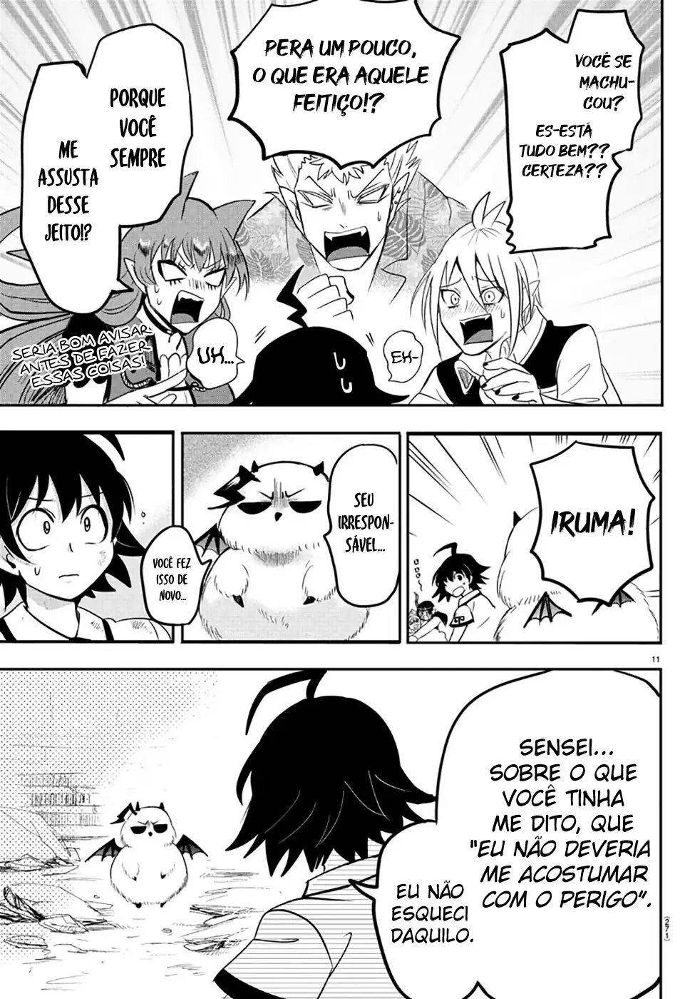 Welcome to Demon School! Iruma-kun Capítulo 86 Página 10